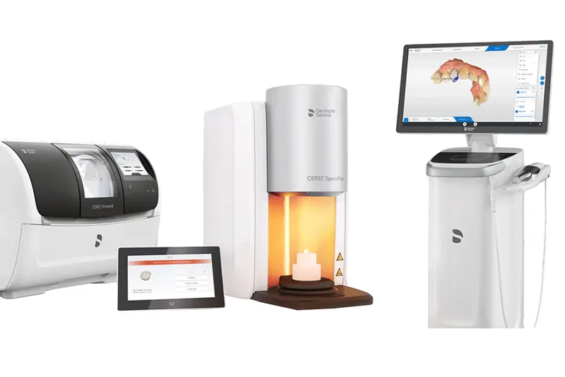 CEREC Primemill, CEREC SpeedFire and Primescan by Dentsply Sirona