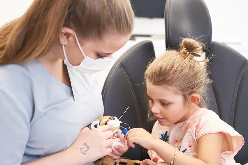 Treating a child