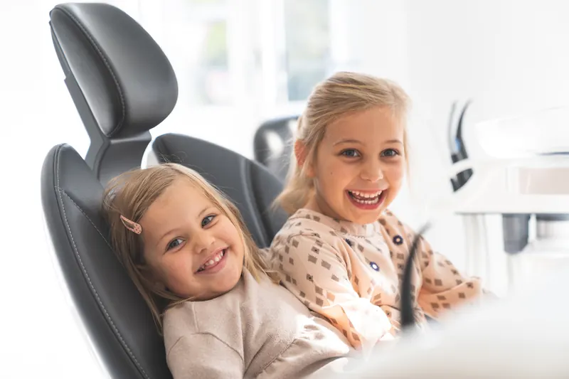 Children in the treatment chair